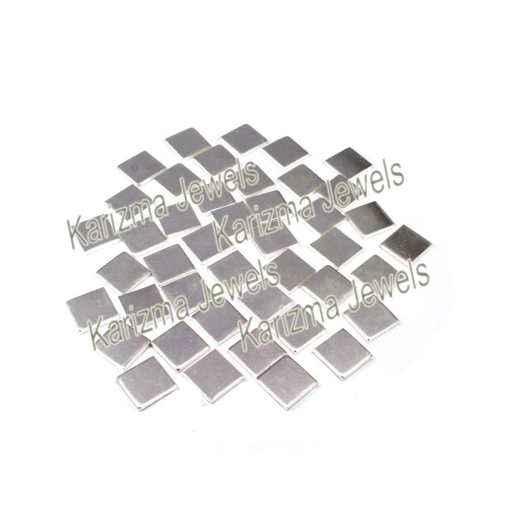 Pure Silver Square Piece - Chandi ka Chokor for Astrology and Lal Kitab