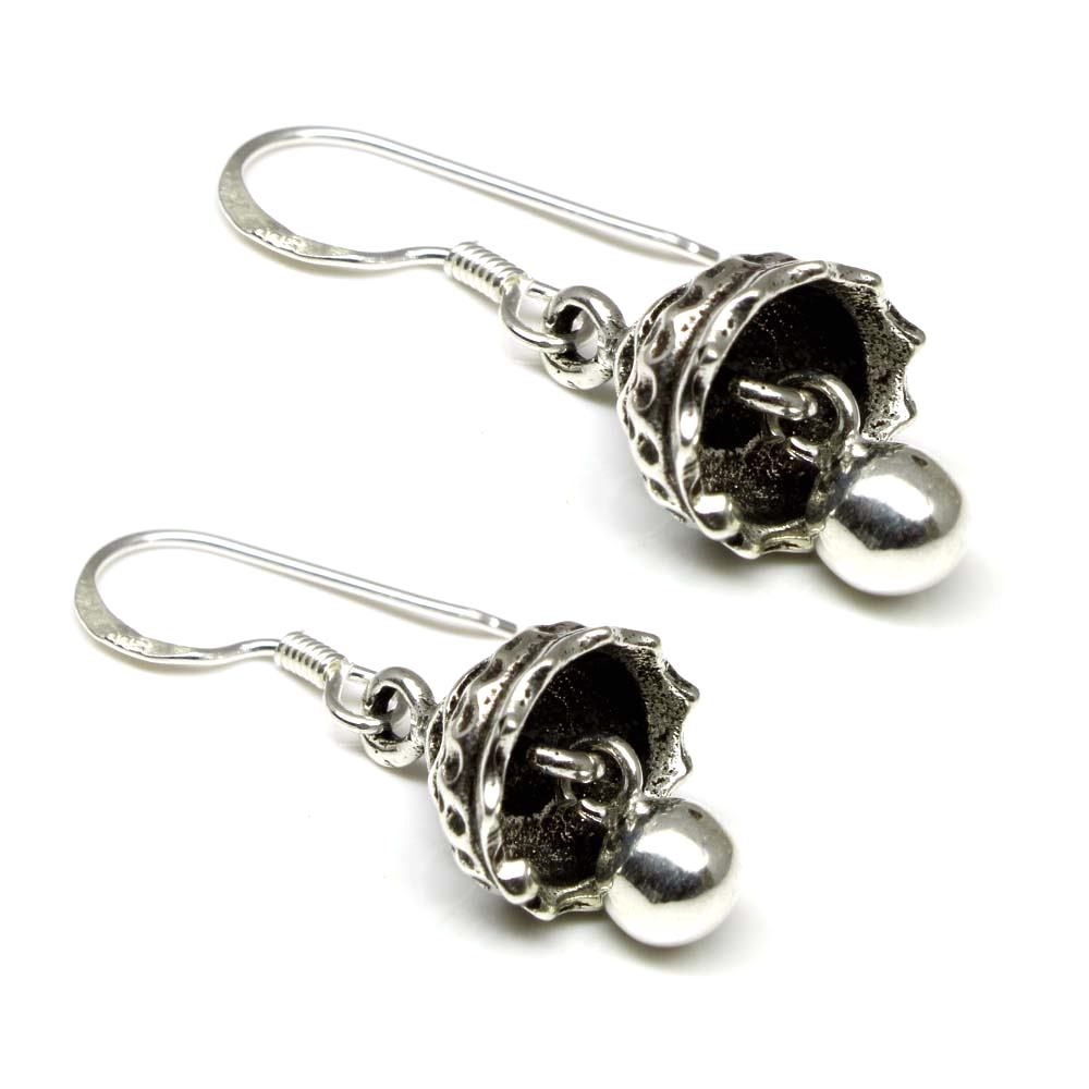 Silver Jhumka women Earrings