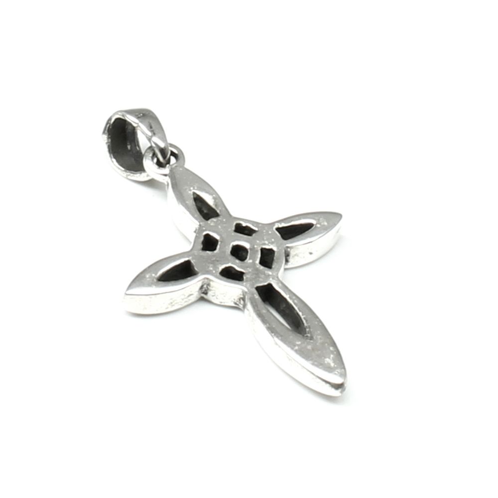 Real Sterling Silver God Pendant