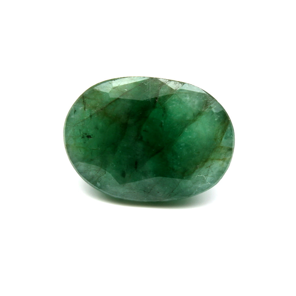 3.6Ct Natural Green Emerald Untreated Oval Cut Astor Gemstone