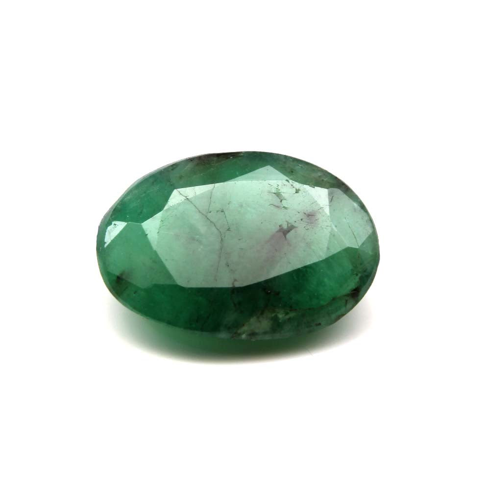 2.9Ct Natural Green Emerald Untreated Oval Cut Astor Gemstone