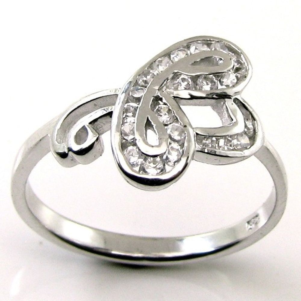 Real-Solid-.925-Sterling-Silver-Ring-CZ-Studded-Platinum-Finish-L2