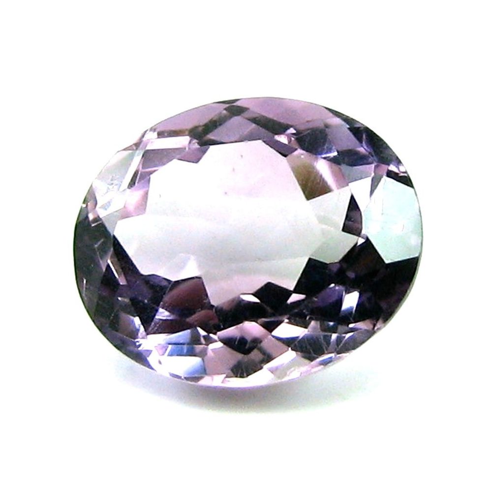 Certified 4.83Ct Natural Amethyst (Katella) Oval Faceted Gemstone