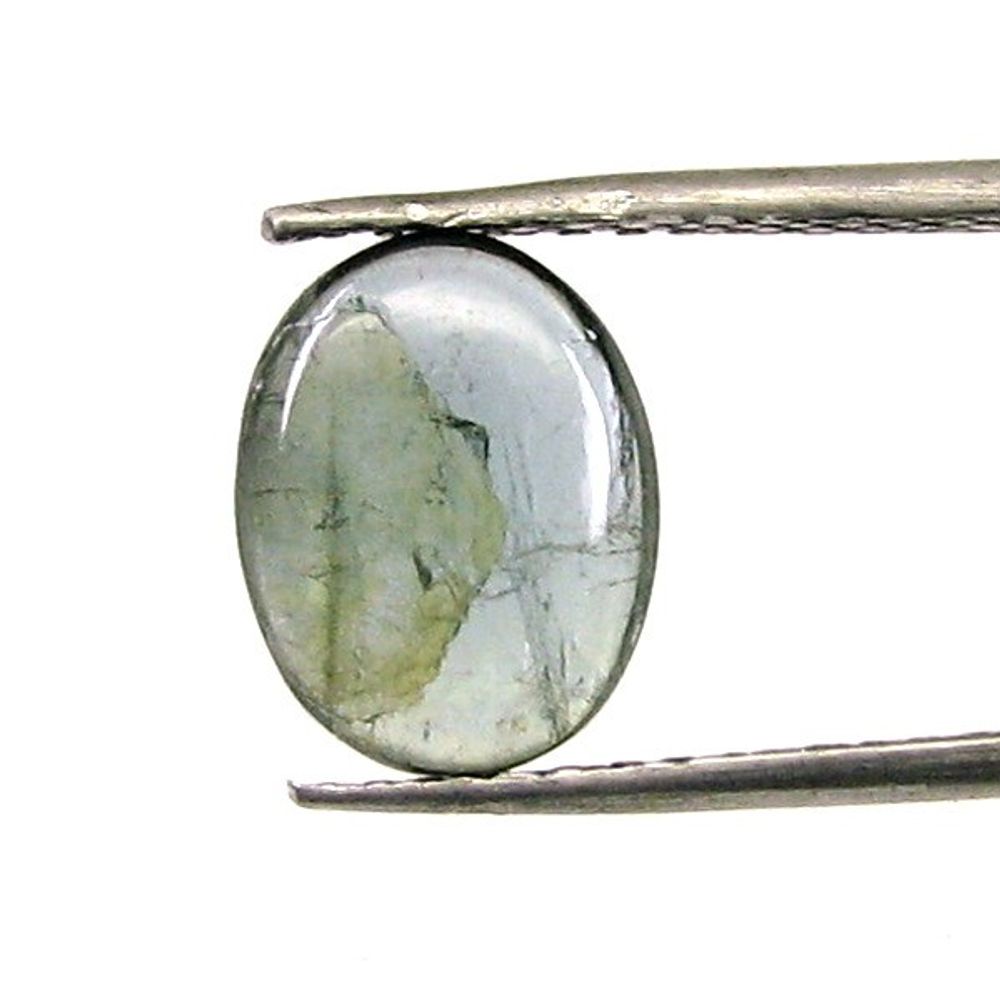 2Ct Natural Blue Tourmaline Oval Cut Gemstone