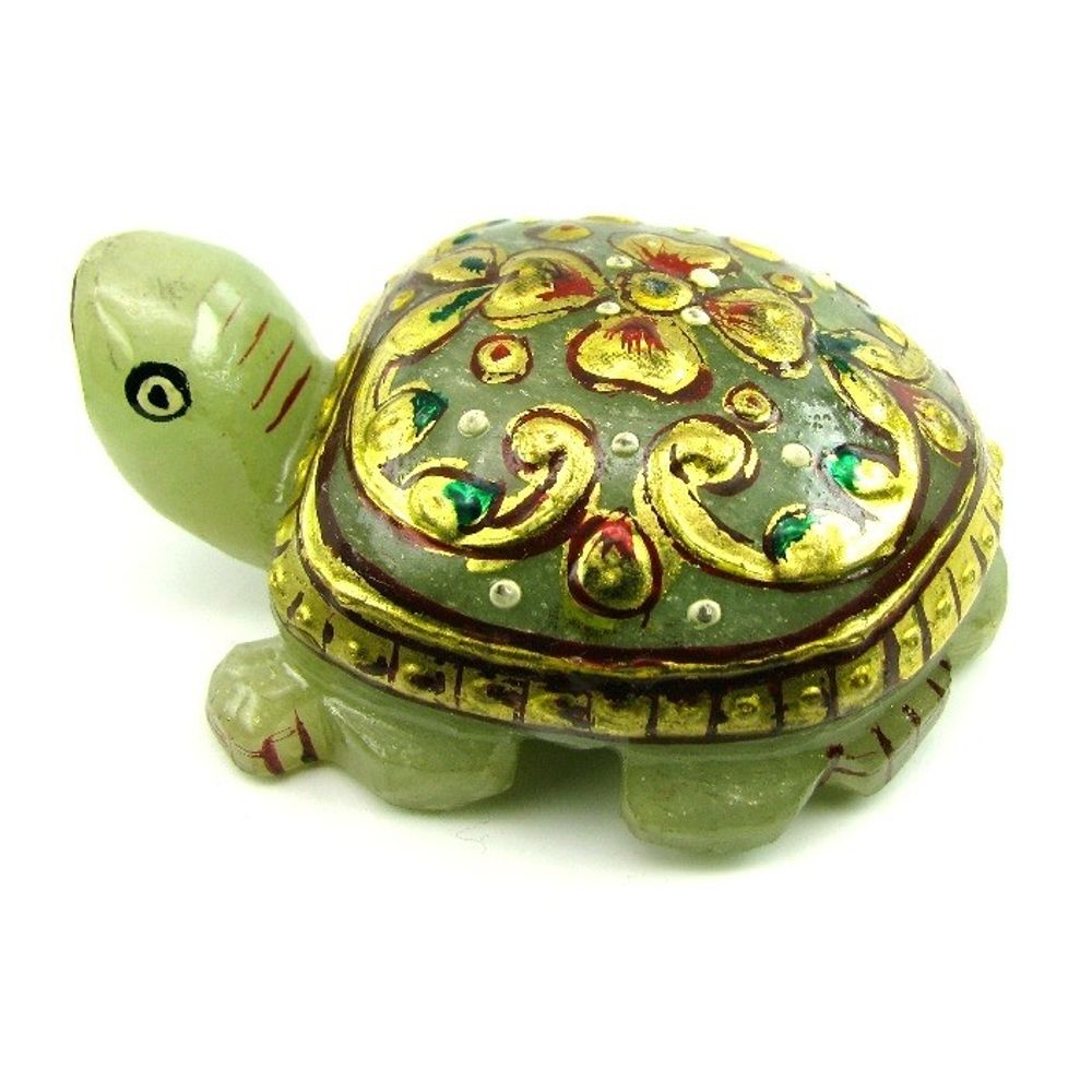 Natural Aventurine Carved Tortoise