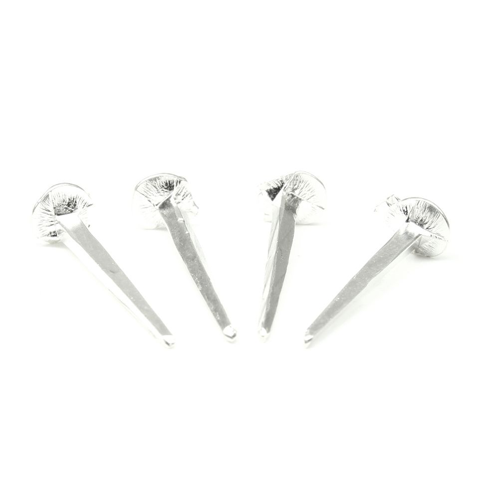 4 Pc Set Pure Silver Nails chandi ka kil for lal kitab remedies