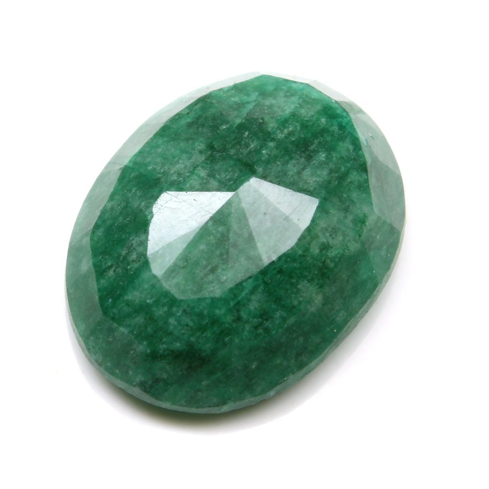 7.25Ct Natural Brazilian Green Emerald Panna Oval Cut Gemstone