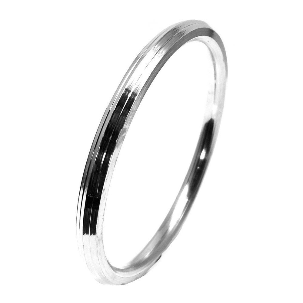 Smooth Stainless Steel Kada for Kids - Set of 2 Pieces