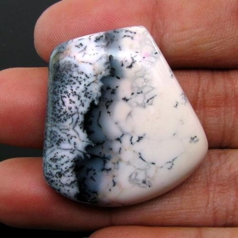 Designer 51.1Ct 100% Natural Dendrite Opal Fancy Cabochon Gemstone