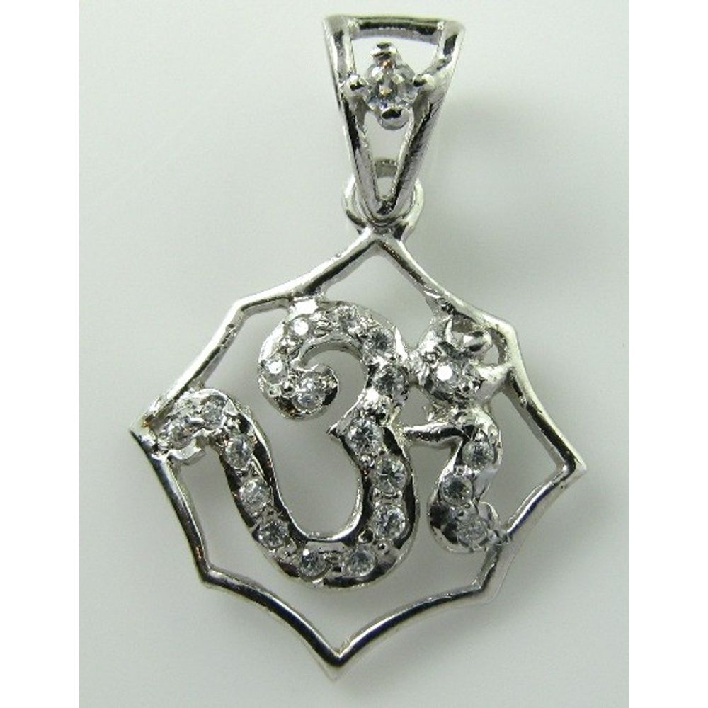 925 Sterling Silver Platinum Finish