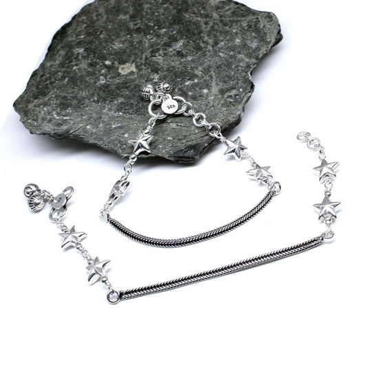 925-silver-jewelry-kids-star-anklets-ankle-chain-foot-baby-bracelet-6.5quot
