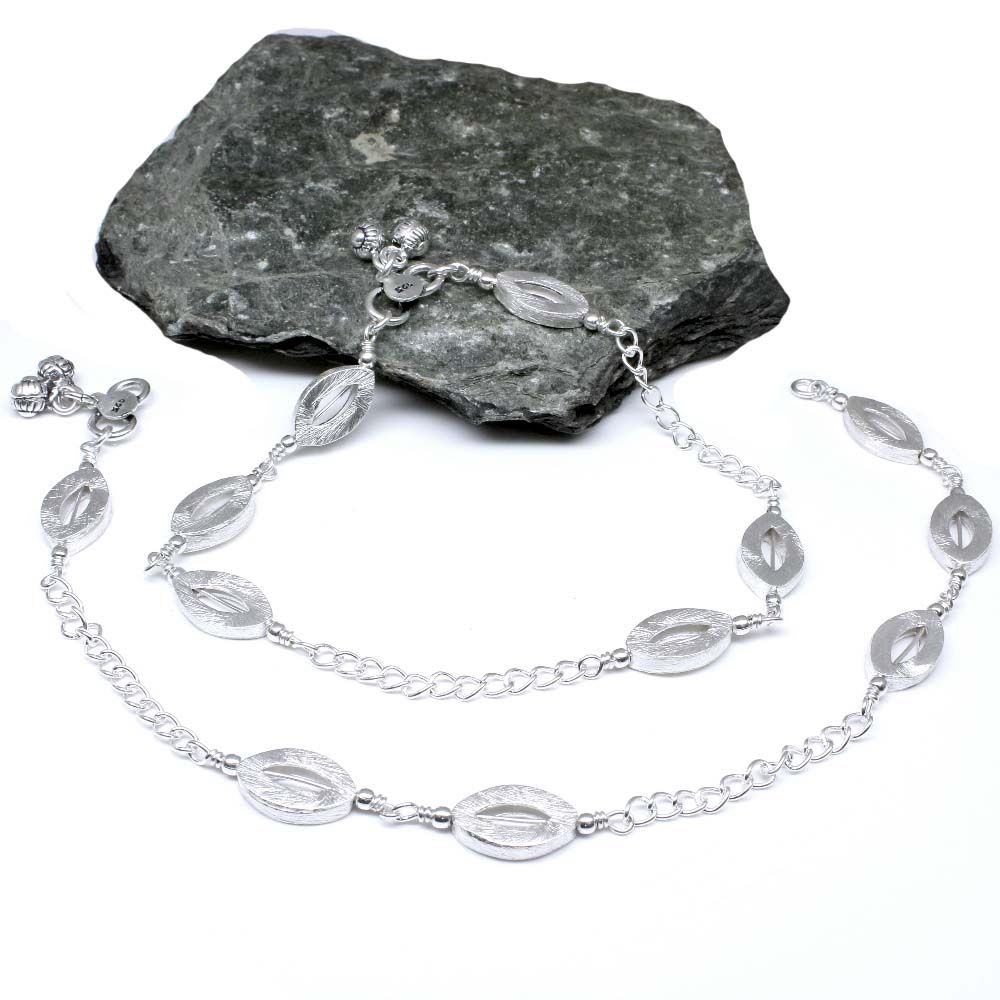 925 Women Beach wear Anklets 10.5"