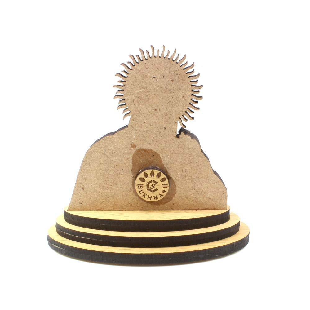 Wooden Idol Car Decorative Sikh Guru Nanak dev ji