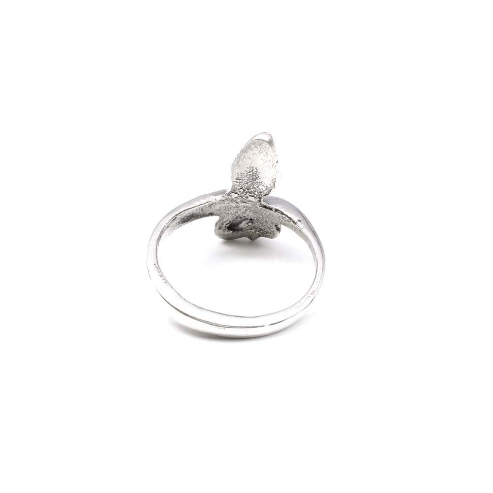 Snake 925 Sterling Silver Ring for Astrology and red book remedy