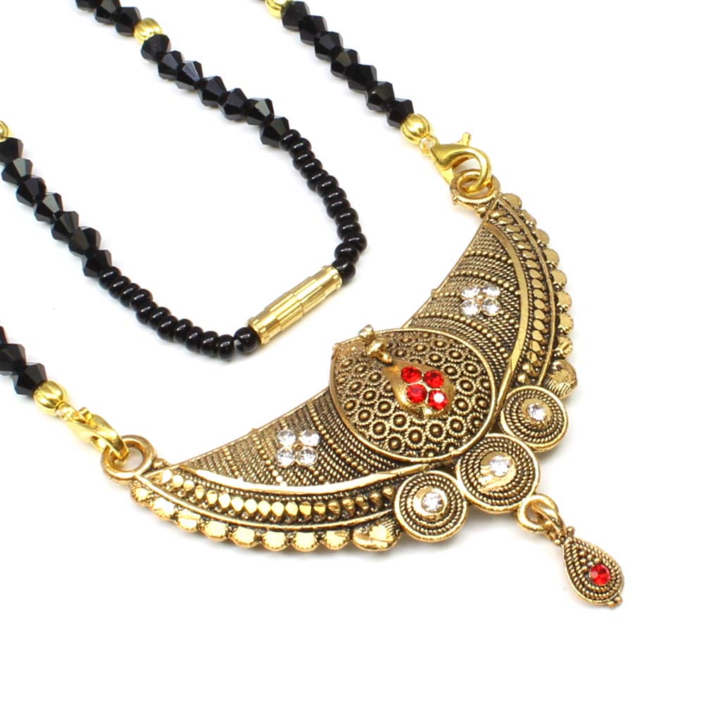 Traditional Gold Plated Mangalsutra set gift for wife