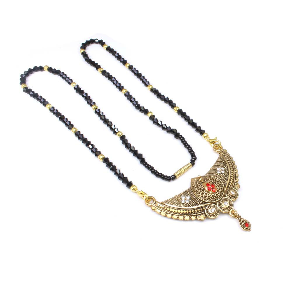 Traditional Gold Plated Mangalsutra set gift for wife