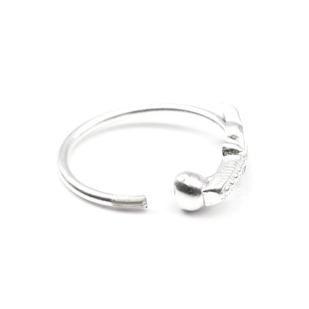 Real Silver Nath for women in Indian Style