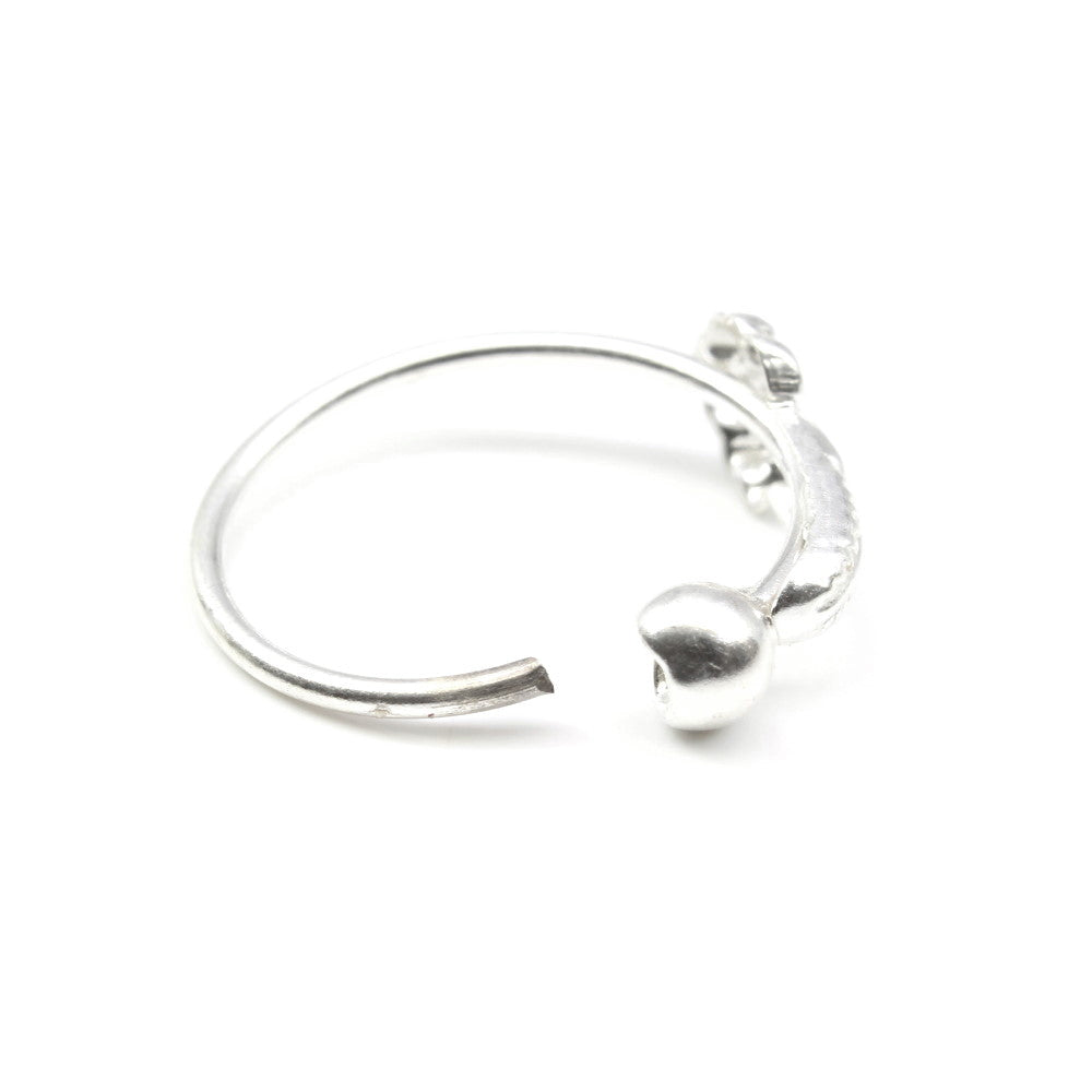 Real Silver Nath for women in Indian Style