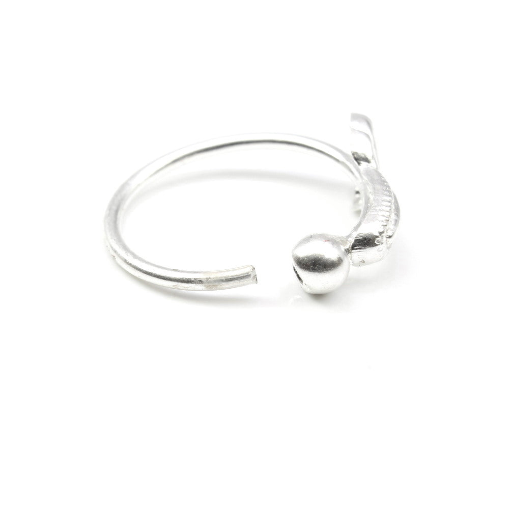 Real Silver Nath for women in Indian Style