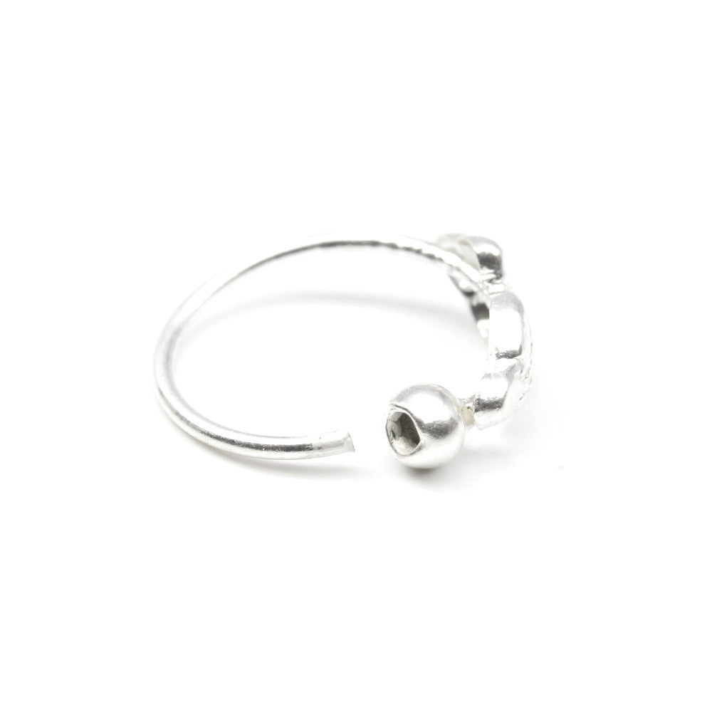 Real Silver Nath for women in Indian Style