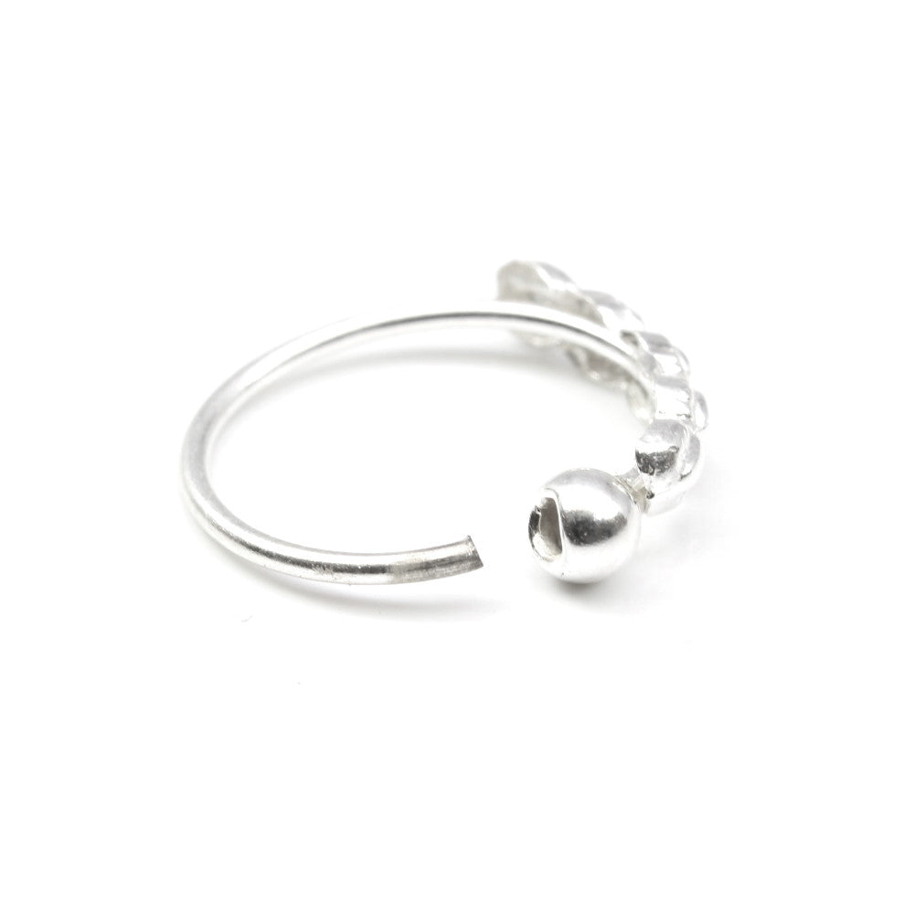 Real Silver Nath for women in Indian Style