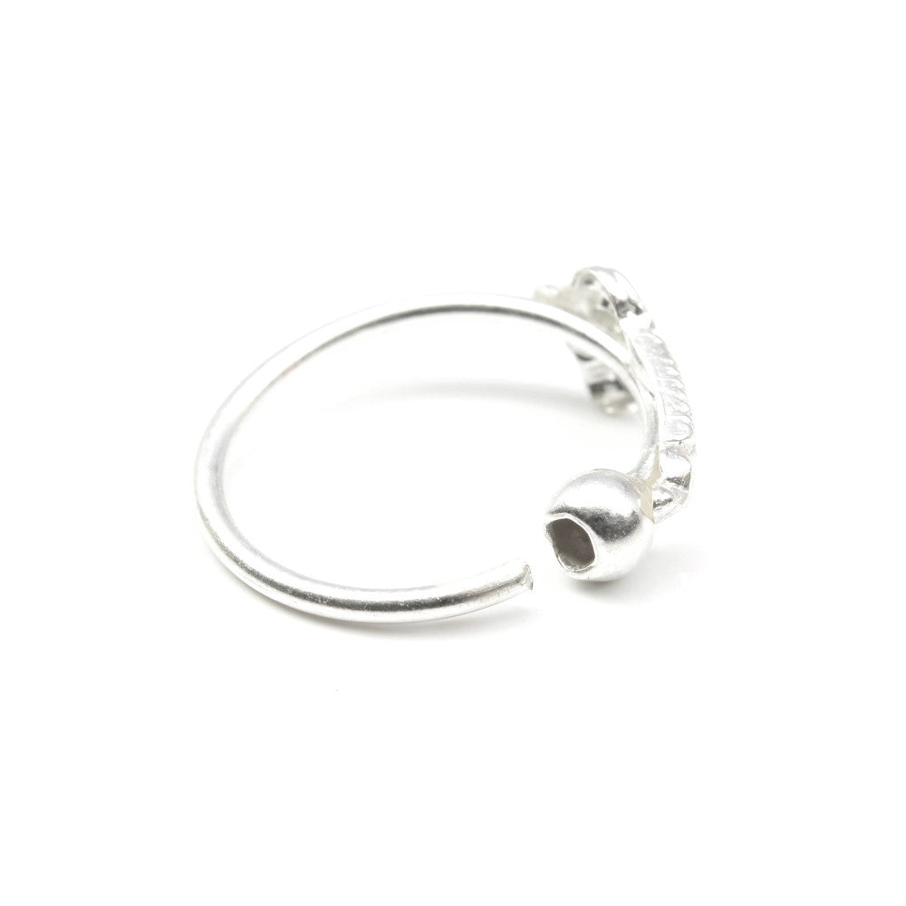 Real Silver Nath for women in Indian Style