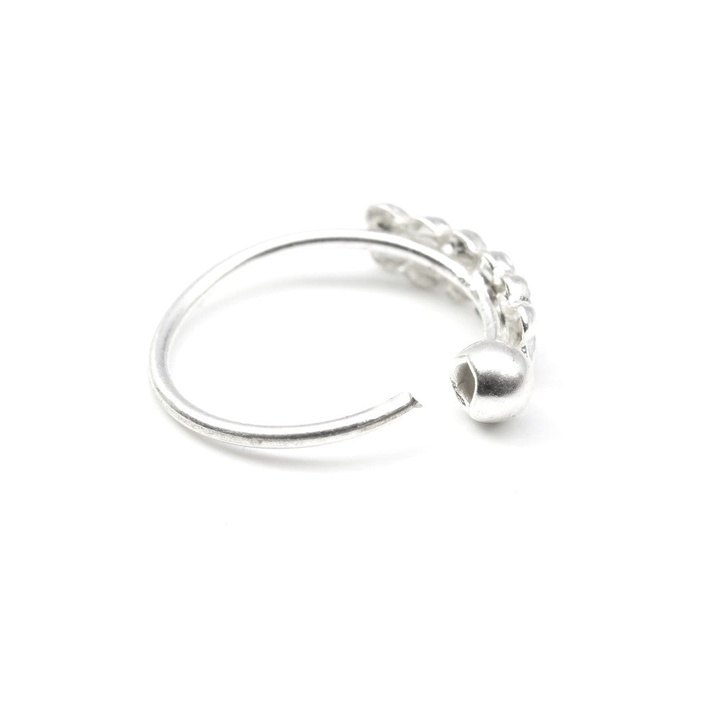 Real Silver Nath for women in Indian Style