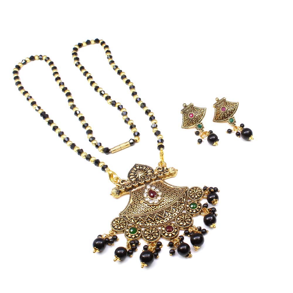 Gold Plated Mangalsutra set gift for wife