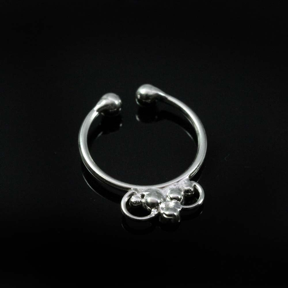 Real Silver Latest Design Nath for women