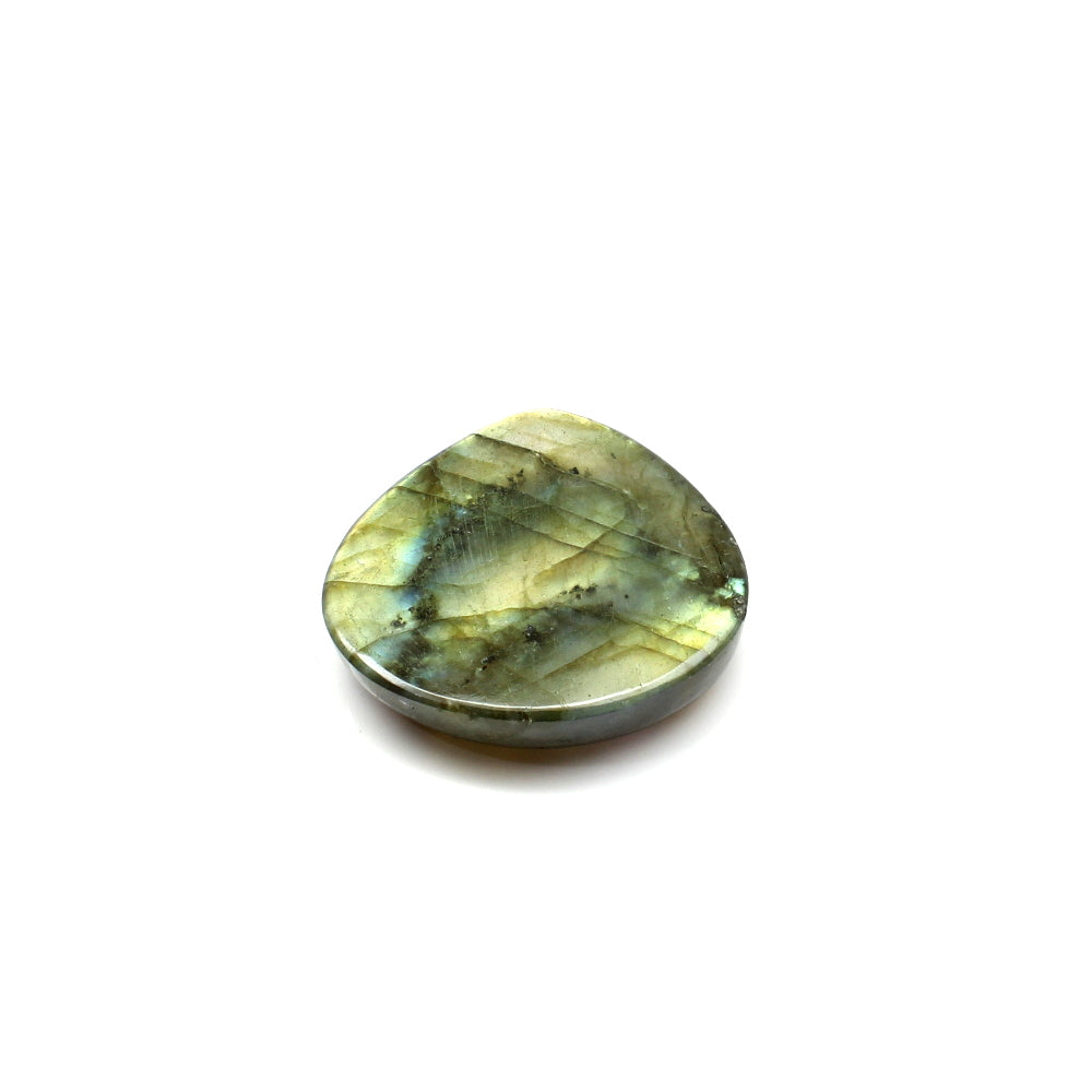Top Fire Play of Colors 67.65Ct Natural Labradorite Pear Cabochon Gemstone