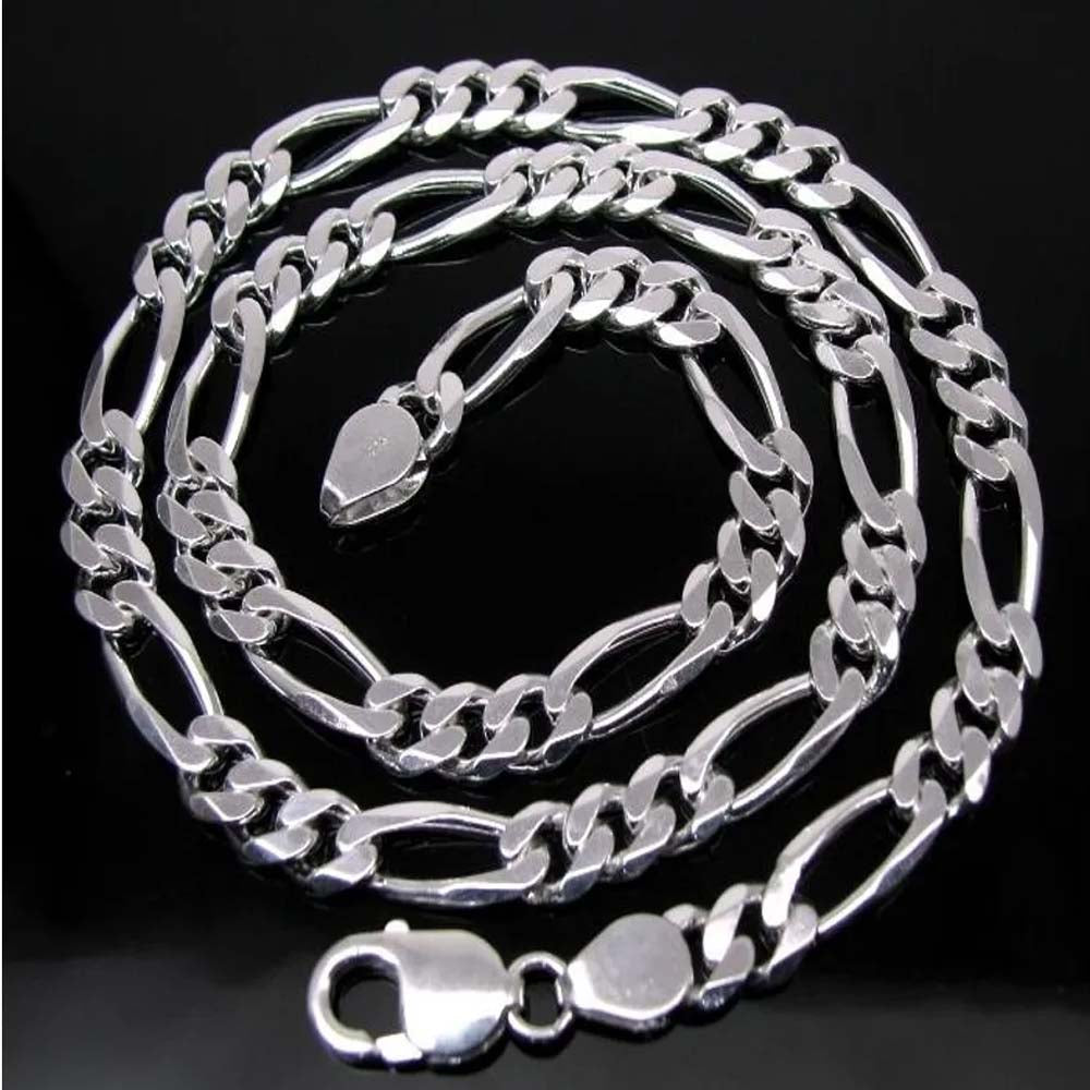 Real Solid 925 Sterling Silver Chain 20.3"