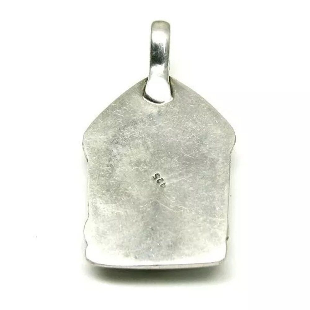 925 Sterling Silver God Pendant