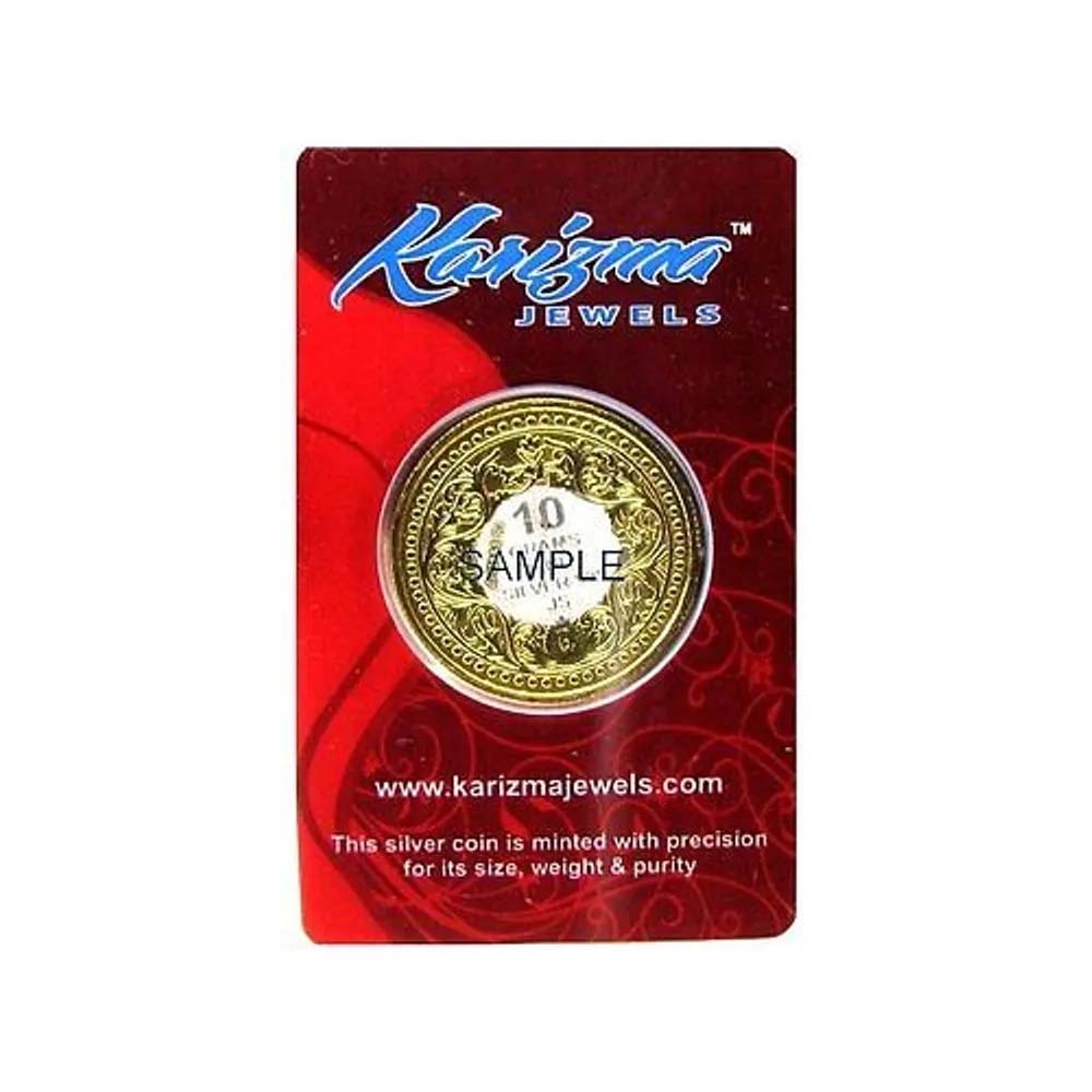 Pure Silver Coin 999 24K Gold Plating