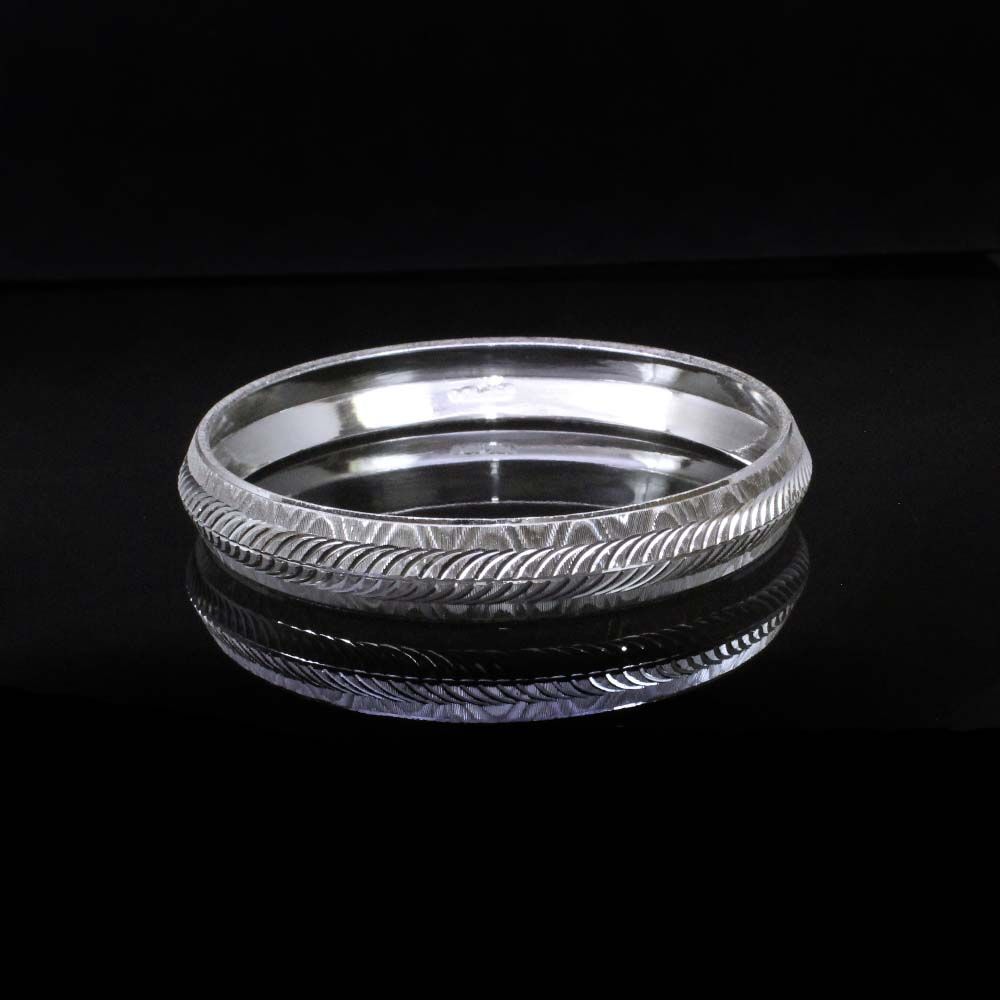 Pure Silver Men's Bangle Bracelet