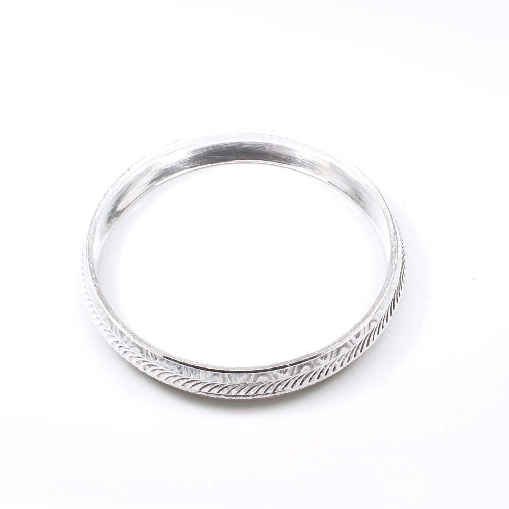 Pure Silver Men's Bangle Bracelet