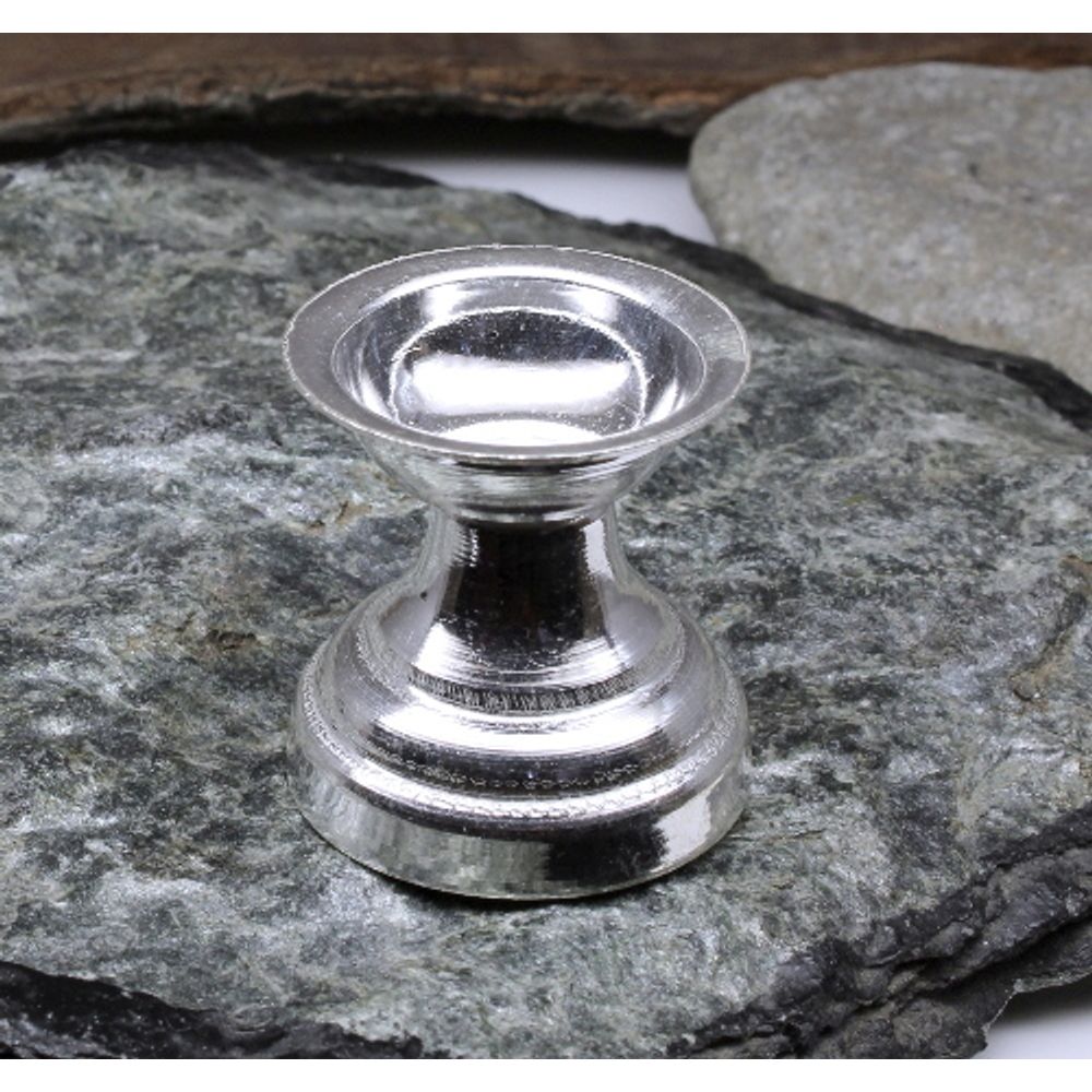 Silver Deepak Chandi Diya Puja Item for Daily use Purpose