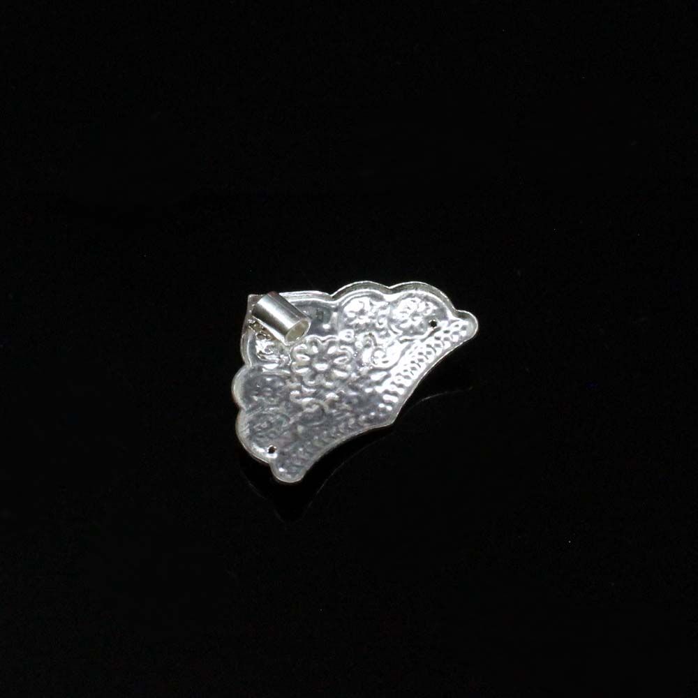 Pure Silver Crown Mukut god idol's sai baba krishna ladoo gopal - small