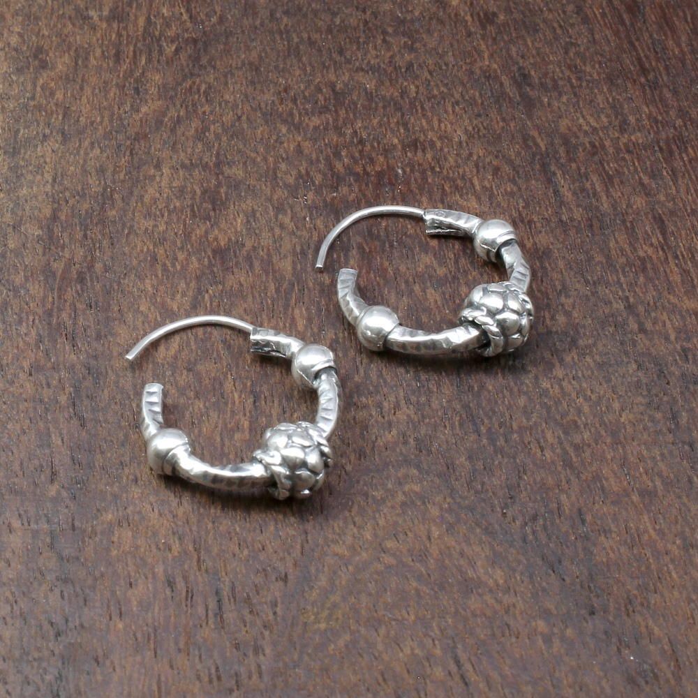 Indian Traditional Silver Earrings