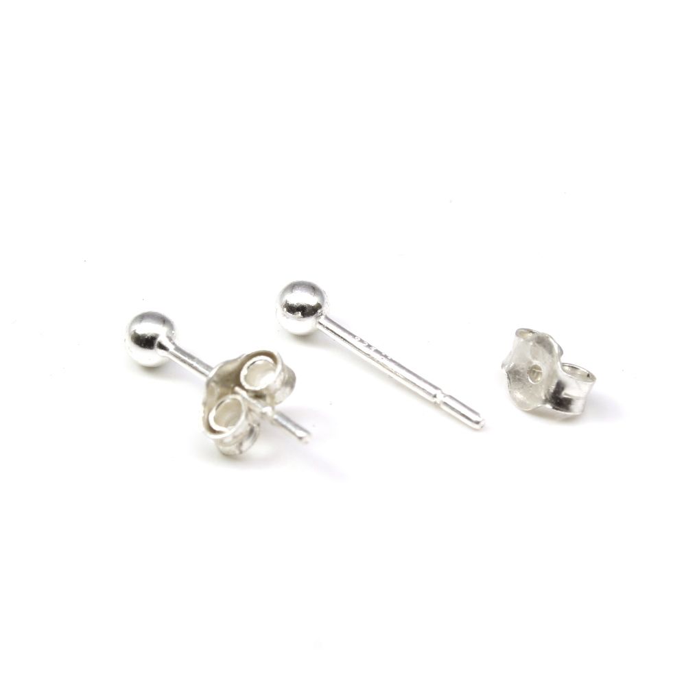 Delightful Pure Silver Earrings for girl