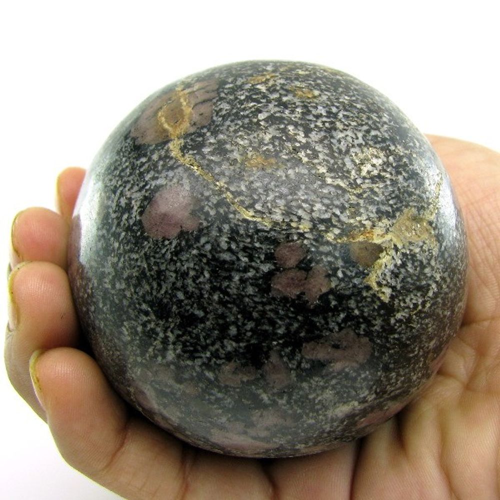 Natural Ruby Spinal in Matrix Crystal BALL HEALING