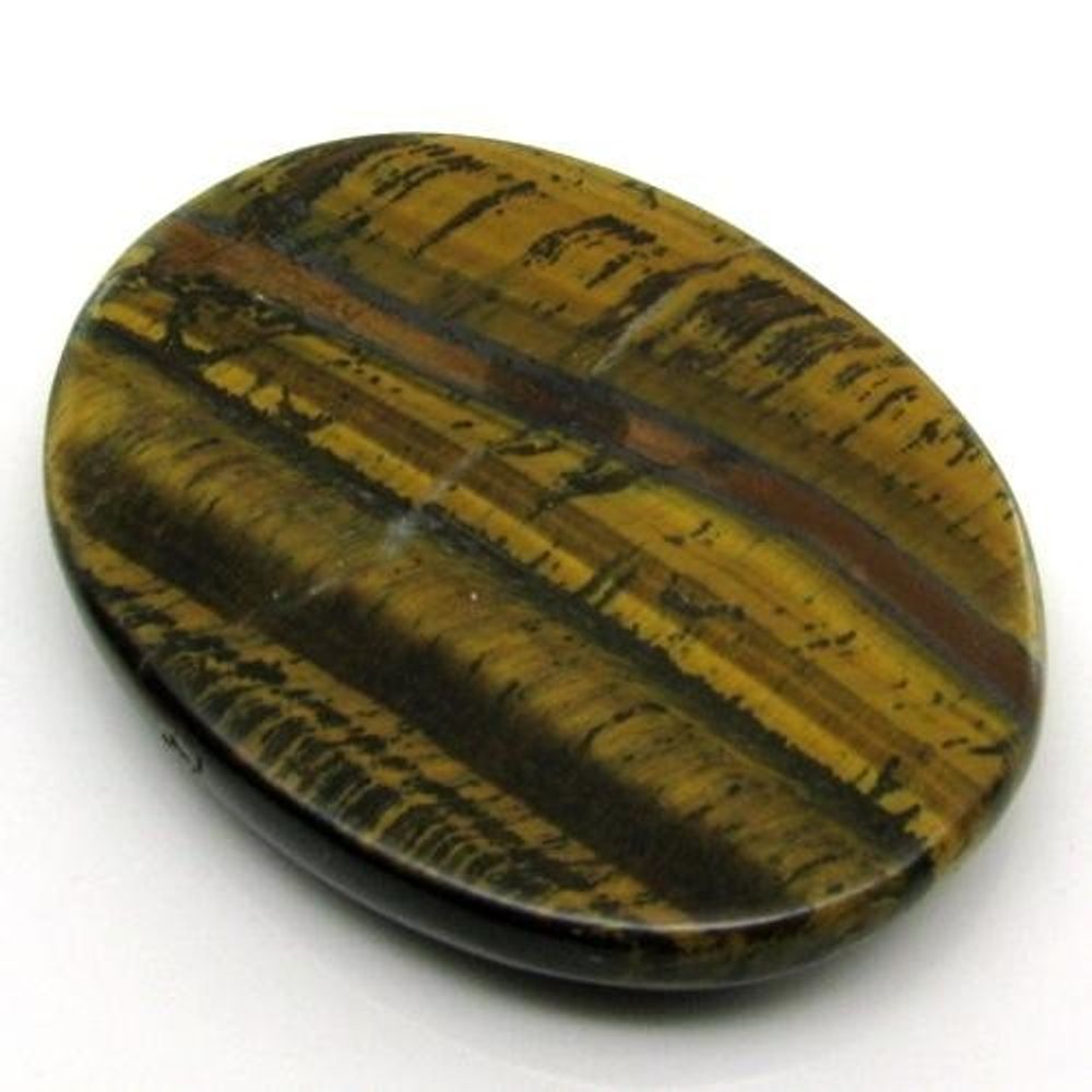 Large 95.6Ct Natural Tiger Eye Oval Cabochon Gemstone