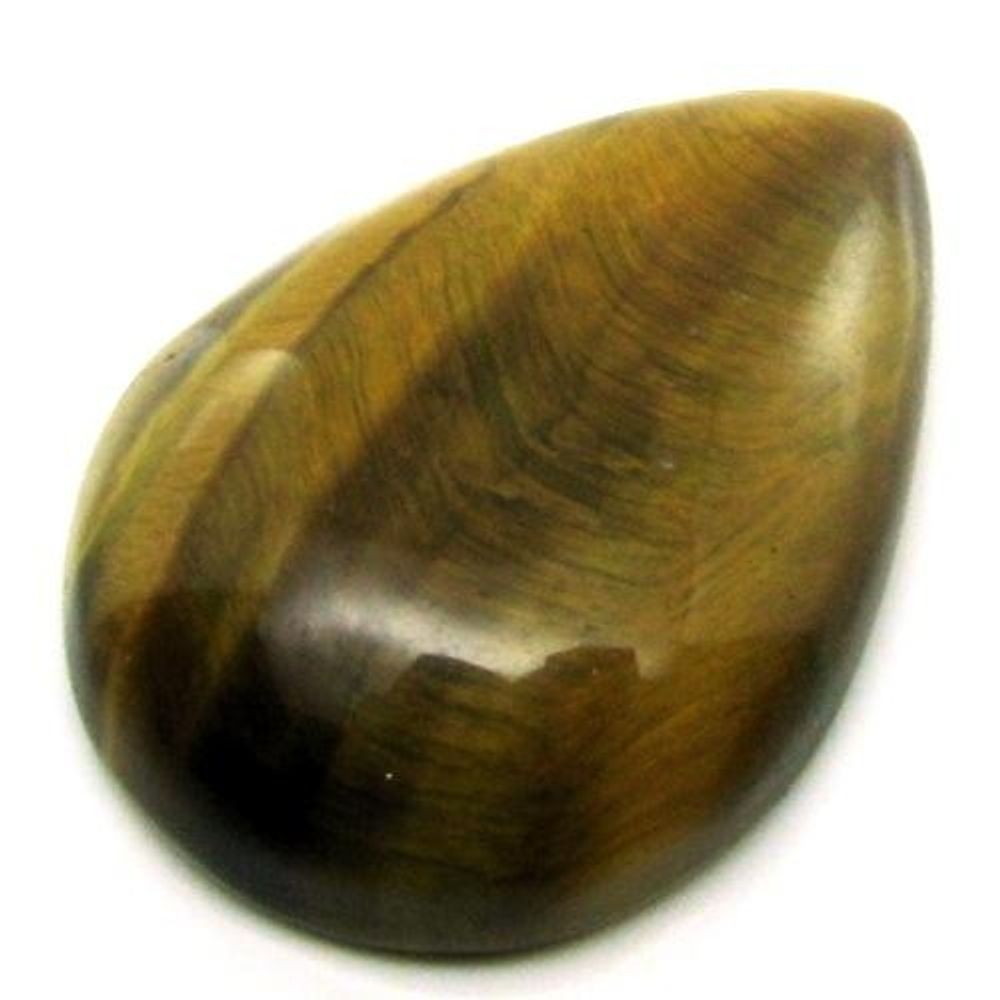 20.2Ct Natural Tiger Eye Pear Cabochon Gemstone