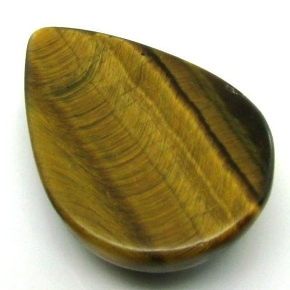 20.2Ct Natural Tiger Eye Pear Cabochon Gemstone