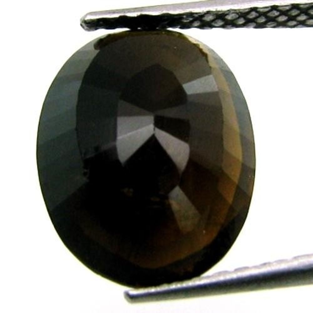 Lustrous 4.6Ct Natural Brown Tourmaline Gemstone