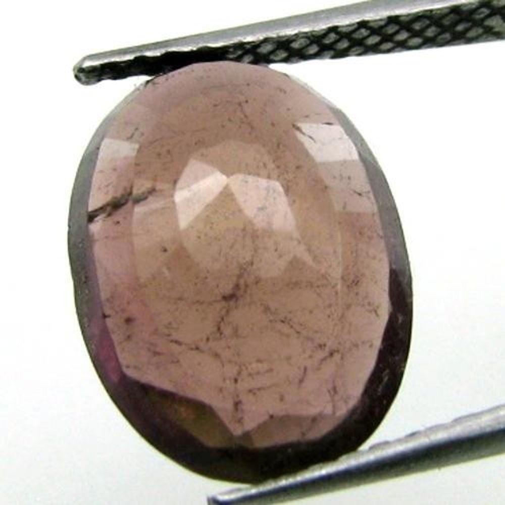 Lustrous 4.8Ct Natural Pink Tourmaline Gemstone
