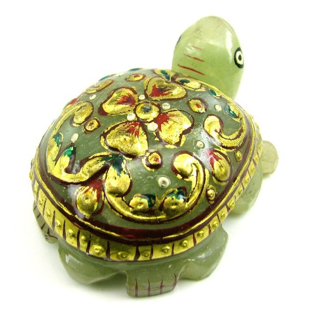 Natural Aventurine Carved Tortoise