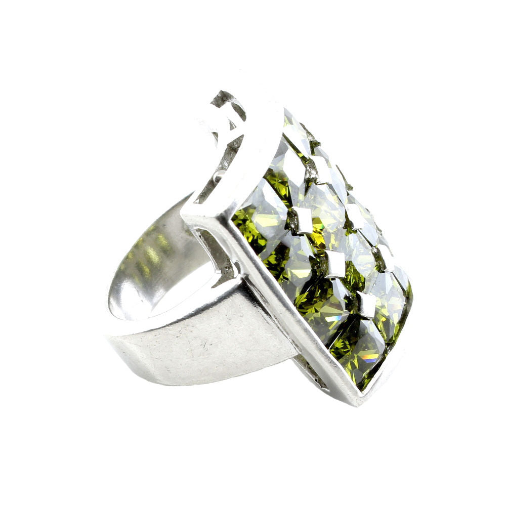 925 Sterling Silver cocktail Ring for Women
