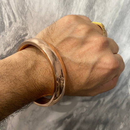 Heavy 180-200 Grams Jointless Copper Kada – Bejod Tamba