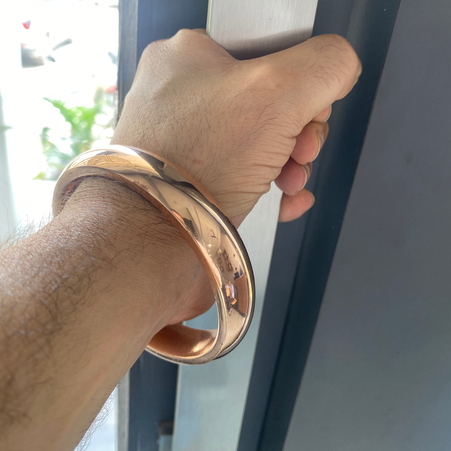 Heavy 180-200 Grams Jointless Copper Kada – Bejod Tamba