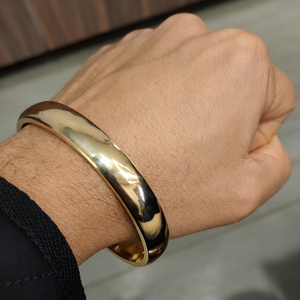 Premium Pure Bronze bangle Kansa Kada for Astrology